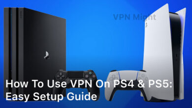 how to use vpn on ps4 and ps5
